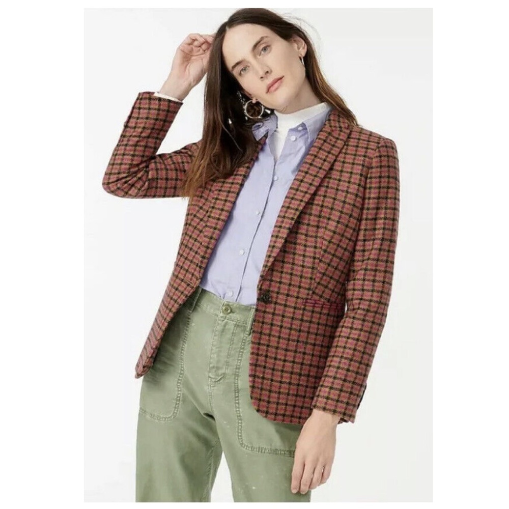 NWT J. Crew English Wool Blazer